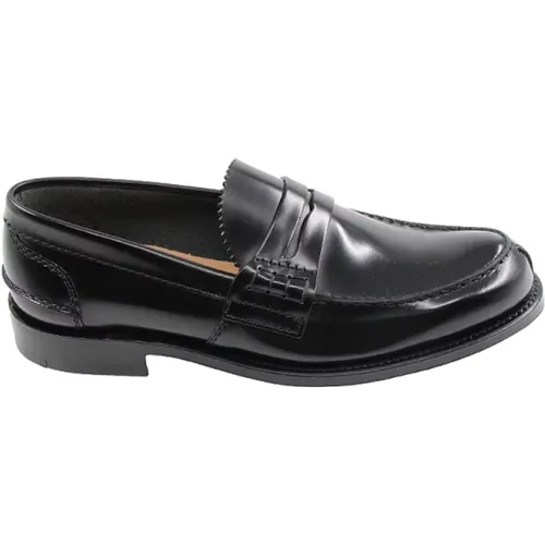 Hand-Stitched Leather Flat Shoes , male, Sizes: 6 1/2 UK, 7 UK, 9 1/2 UK, 9 UK, 6 UK, 8 1/2 UK, 11 UK, 10 UK - Church's - Modalova