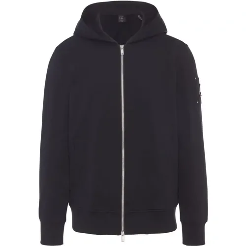 Zip Up Sweatshirts , Herren, Größe: L - Moose Knuckles - Modalova