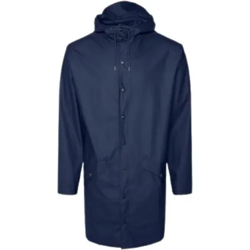 Stylish Waterproof Long Jacket , female, Sizes: XS, S - Rains - Modalova