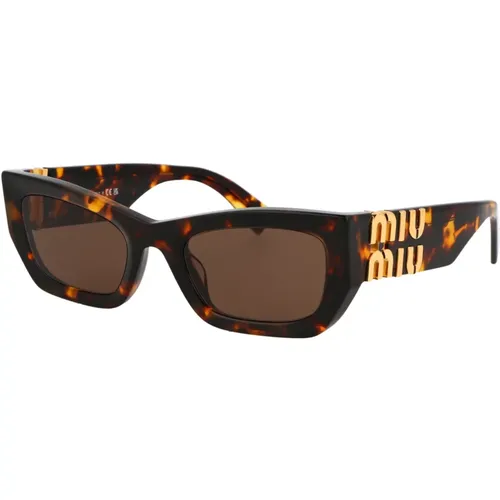 Stylische Sonnenbrille mit 0MU 09Ws Design - Miu Miu - Modalova