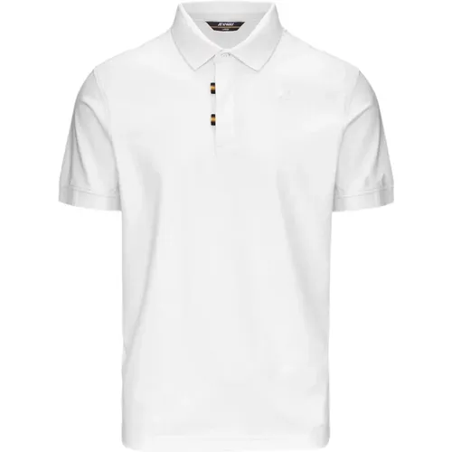 Kurzarmiges Poloshirt aus Jersey-Baumwolle - K-way - Modalova