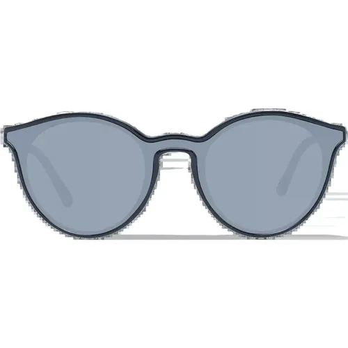 Round Mirrored Sunglasses , female, Sizes: ONE SIZE - Fossil - Modalova