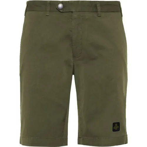 Beige Bermuda Shorts aus Baumwollmischung - RefrigiWear - Modalova