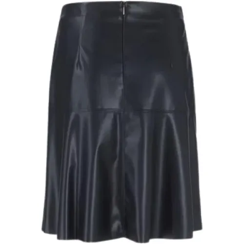 Elegant and Comfortable Midnight Blue A-Shape Skirt , female, Sizes: XL, 2XL - Marc Cain - Modalova