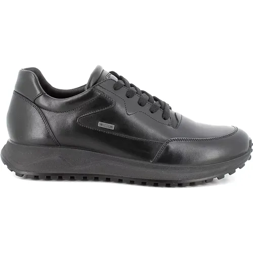 Leather Gore-Tex Sneakers , male, Sizes: 10 UK, 5 UK, 8 UK, 9 UK, 7 UK - IGI&Co - Modalova