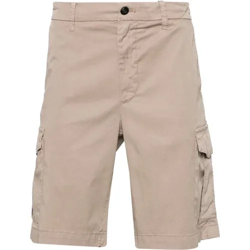 Cargo Shorts with Lyocell Blend , male, Sizes: W32 - Eleventy - Modalova
