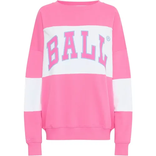 J. Robinson Bubblegum Sweatshirt , female, Sizes: 2XL, XL, XS, L, M, S - Ball - Modalova