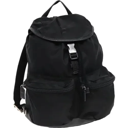 Pre-owned Nylon backpacks , female, Sizes: ONE SIZE - Prada Vintage - Modalova