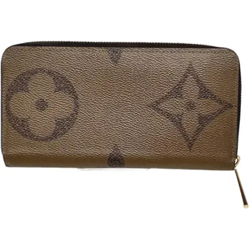 Pre-owned Canvas wallets , female, Sizes: ONE SIZE - Louis Vuitton Vintage - Modalova