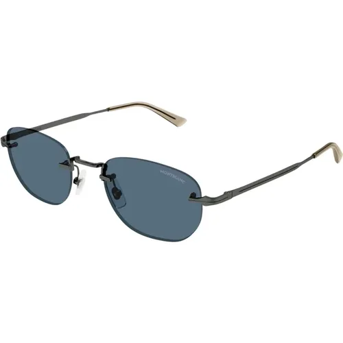 Sunglasses Mb0303S Avant Premiere , male, Sizes: 53 MM - Montblanc - Modalova