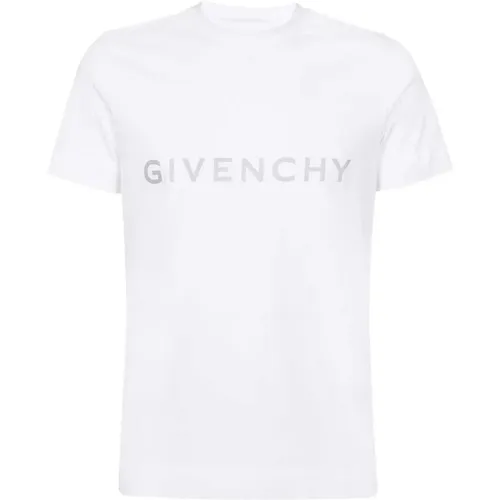 Reflective Slim Fit T-Shirt , female, Sizes: 2XL, XL, M, S, L - Givenchy - Modalova