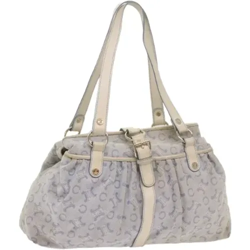 Pre-owned Canvas celine-bags , female, Sizes: ONE SIZE - Celine Vintage - Modalova