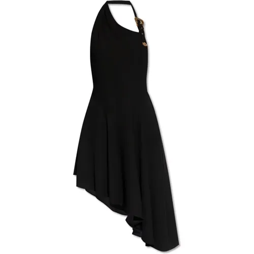 Asymmetrisches Kleid , Damen, Größe: M - Versace Jeans Couture - Modalova