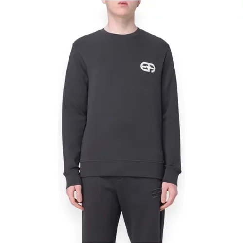 Stylischer Sweatshirt für Männer , Herren, Größe: M - Emporio Armani - Modalova