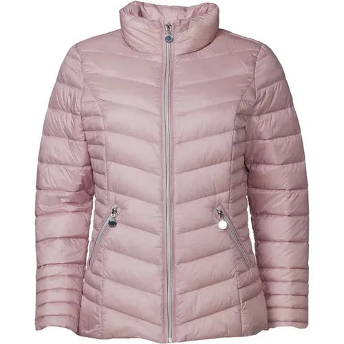 Leichte Daunenjacke Stilvolle Steppqualität , Damen, Größe: 5XL - Danwear - Modalova