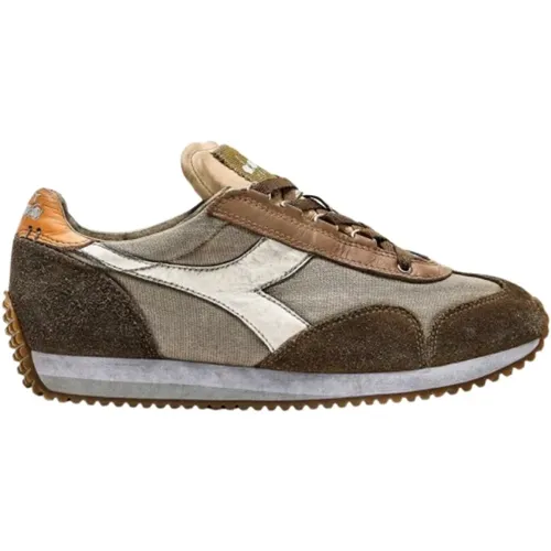 Dirty Stone Wash Evo Sneakers , Herren, Größe: 42 EU - Diadora - Modalova