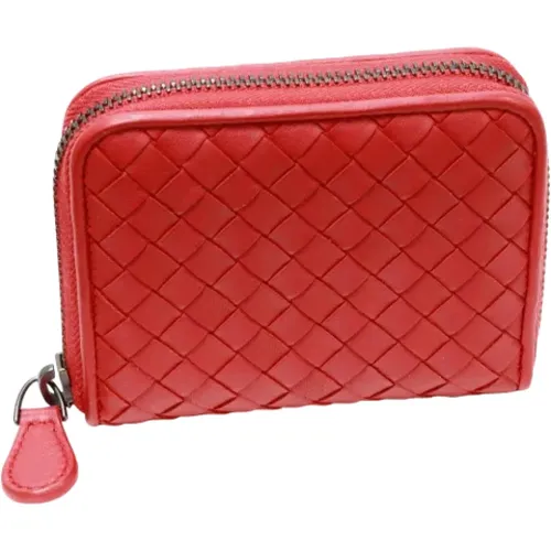 Pre-owned Leather wallets , female, Sizes: ONE SIZE - Bottega Veneta Vintage - Modalova