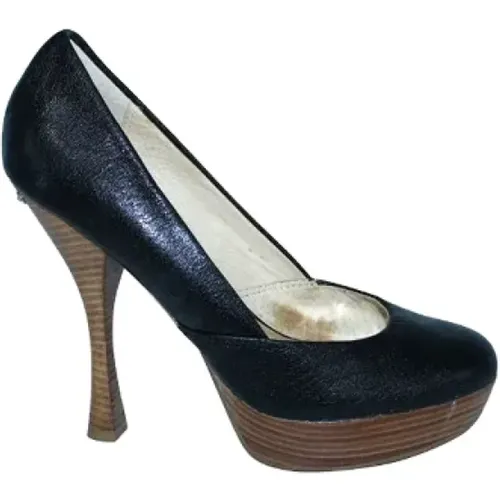 Pre-owned Leather heels , female, Sizes: 4 1/2 UK - Michael Kors Pre-owned - Modalova