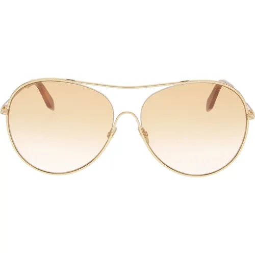 Stylish Loop Round Sunglasses , female, Sizes: ONE SIZE - Victoria Beckham - Modalova