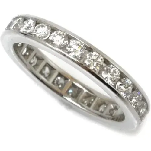 Pre-owned Platinum rings , female, Sizes: ONE SIZE - Tiffany & Co. Pre-owned - Modalova