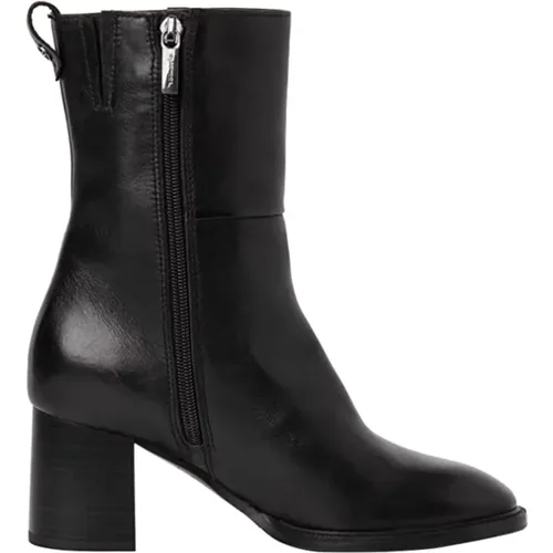 Schwarze Stiefeletten , Damen, Größe: 41 EU - tamaris - Modalova