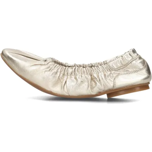 Gold Metallic Ballerina Schuhe,Silber Metallic Ballerina Schuhe - Bronx - Modalova