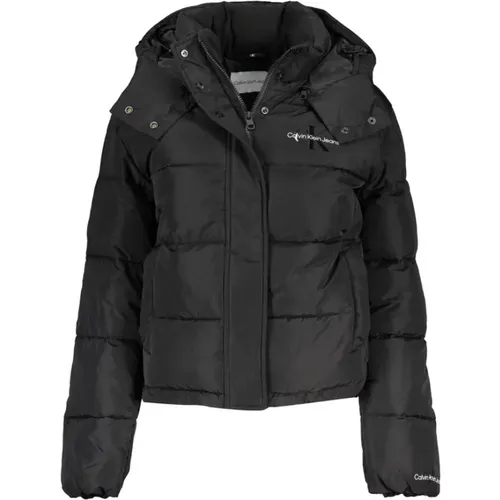 Polyester Jackets Coat , male, Sizes: XS, M, S, XL, L - Calvin Klein - Modalova