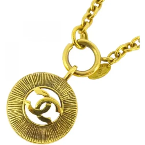 Pre-owned Metal chanel-jewelry , female, Sizes: ONE SIZE - Chanel Vintage - Modalova