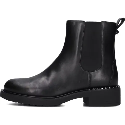 Stilvolle Schwarze Chelsea Boots Fancy , Damen, Größe: 38 EU - Ash - Modalova