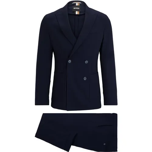 Business Wool Suit , male, Sizes: XL, M, 2XL, L - Hugo Boss - Modalova