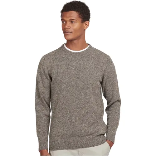 Tisbury Tweed Strickpullover , Herren, Größe: L - Barbour - Modalova