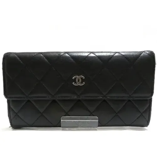 Pre-owned Leather wallets , female, Sizes: ONE SIZE - Chanel Vintage - Modalova