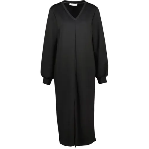 Schwarzes Kleid , Damen, Größe: XL - Amélie & Amélie - Modalova