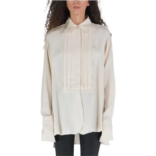 Elevate Your Wardrobe with Soft Cut Blouse , female, Sizes: S - Jil Sander - Modalova