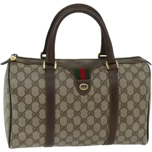 Pre-owned Leder reisetaschen - Gucci Vintage - Modalova