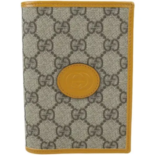 Pre-owned Canvas home and office accessories , female, Sizes: ONE SIZE - Gucci Vintage - Modalova