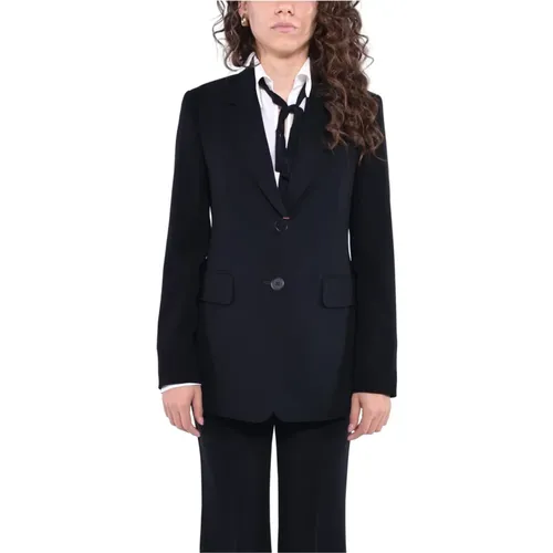 Taillierter Blazer mit Revers - Max Mara Studio - Modalova