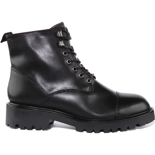 Leather Ankle Boots with Round Toe , female, Sizes: 6 UK - Vagabond Shoemakers - Modalova