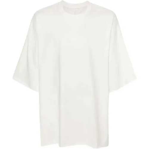 Tommy Weißes Baumwoll-T-Shirt , Herren, Größe: ONE Size - Rick Owens - Modalova