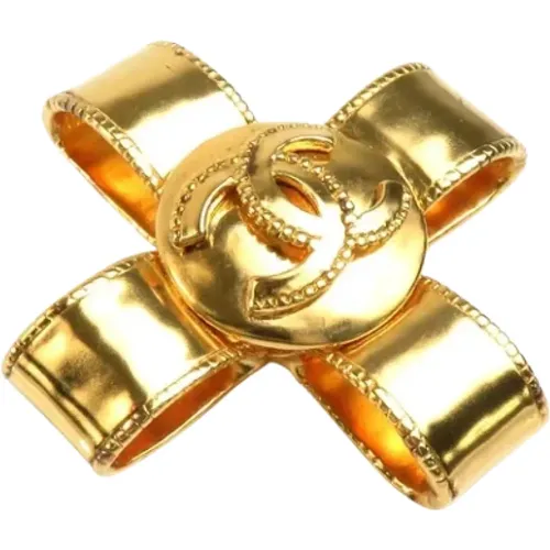 Pre-owned Metal chanel-jewelry , female, Sizes: ONE SIZE - Chanel Vintage - Modalova