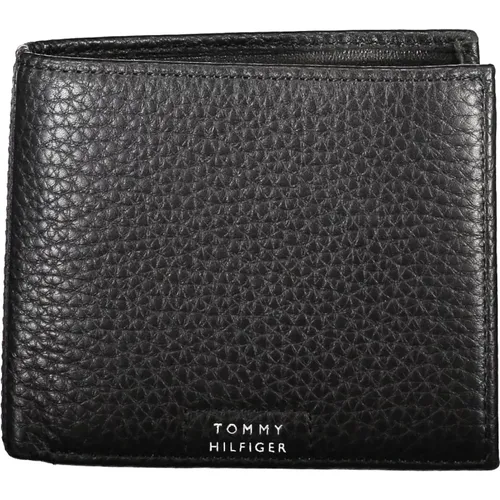 Men's Wallet Contrast Logo , male, Sizes: ONE SIZE - Tommy Hilfiger - Modalova