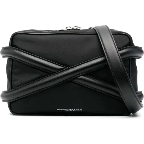 Nylon Harness Camera Bag , male, Sizes: ONE SIZE - alexander mcqueen - Modalova