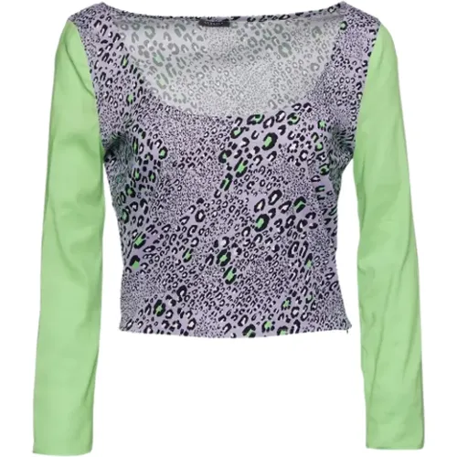 Pre-owned Knit tops , female, Sizes: L - Versace Pre-owned - Modalova