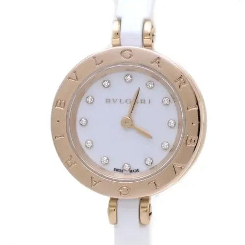 Pre-owned Stainless Steel watches , female, Sizes: ONE SIZE - Bvlgari Vintage - Modalova