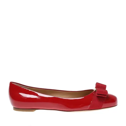 ‘Varina’ Ballerinas , Damen, Größe: 38 1/2 EU - Salvatore Ferragamo - Modalova