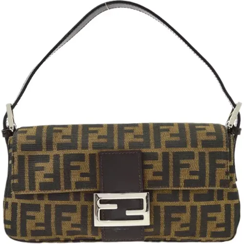 Pre-owned Canvas fendi-bags , female, Sizes: ONE SIZE - Fendi Vintage - Modalova