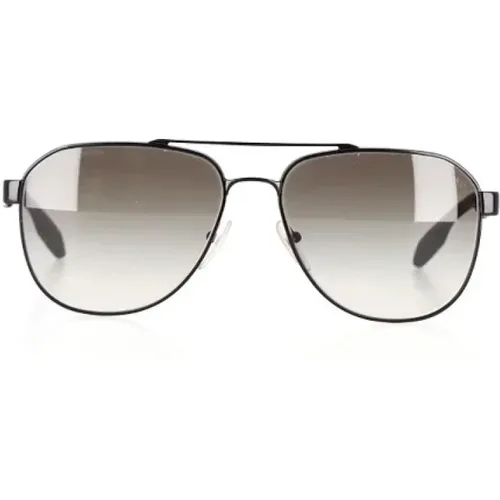 Pre-owned Metal sunglasses , male, Sizes: ONE SIZE - Prada Vintage - Modalova