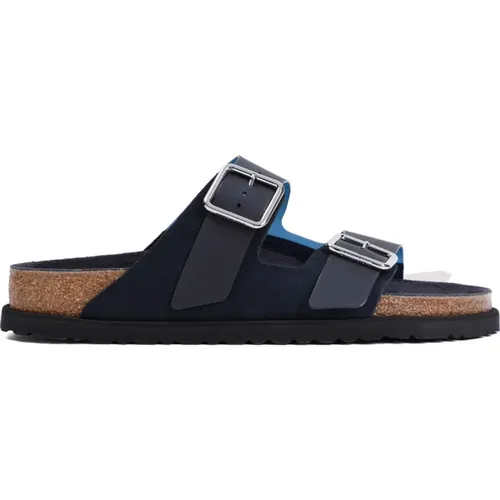 Leather Sandals for Men , male, Sizes: 11 UK, 7 UK, 8 UK, 9 UK, 10 UK - Birkenstock - Modalova