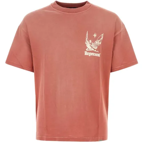 Sommer Spirits Baumwoll T-shirt , Herren, Größe: XL - Represent - Modalova