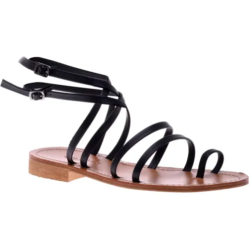 Sandal in nappa leather , Damen, Größe: 38 EU - Baldinini - Modalova